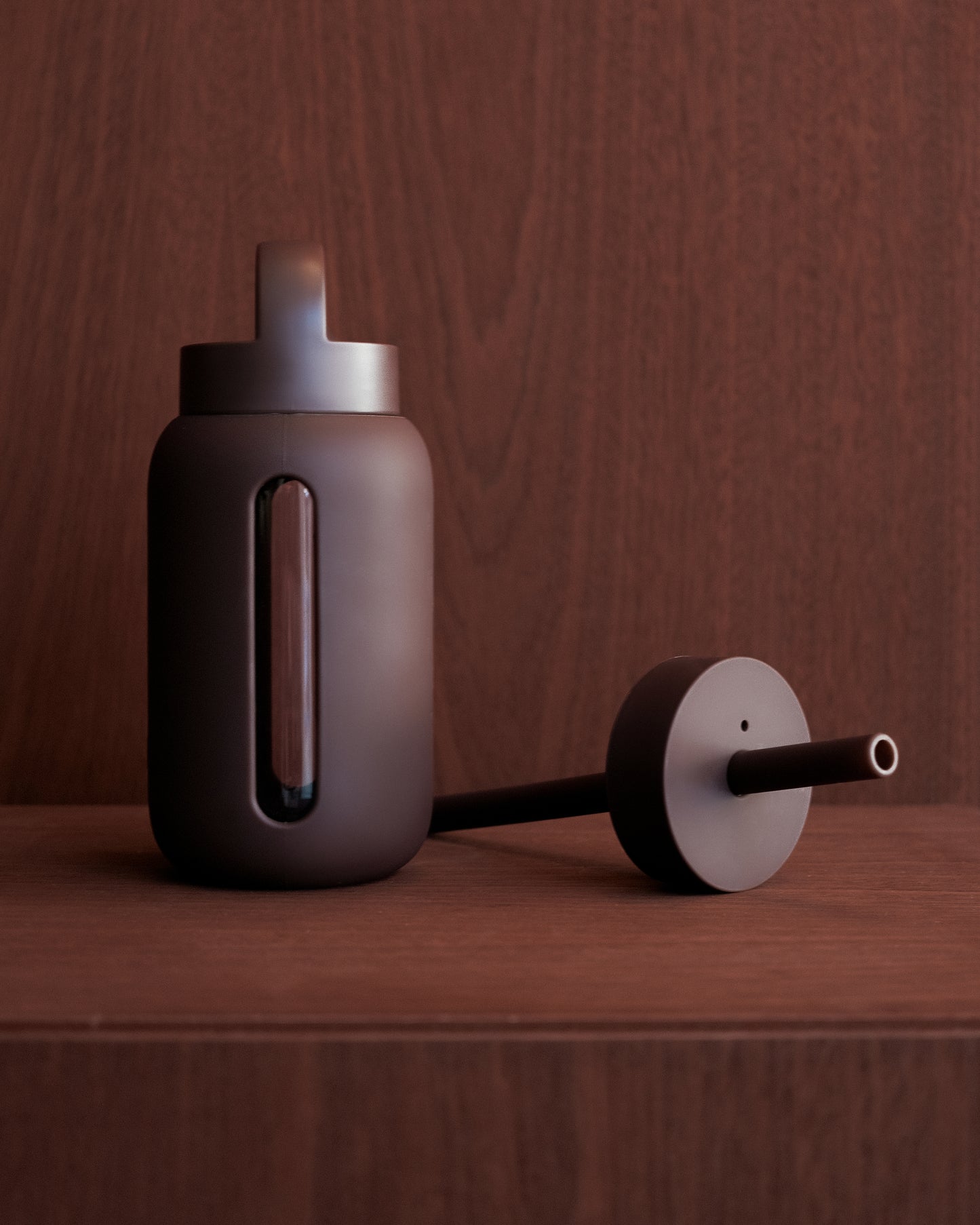 Smiley Coffee Water Bottle Straw Cap