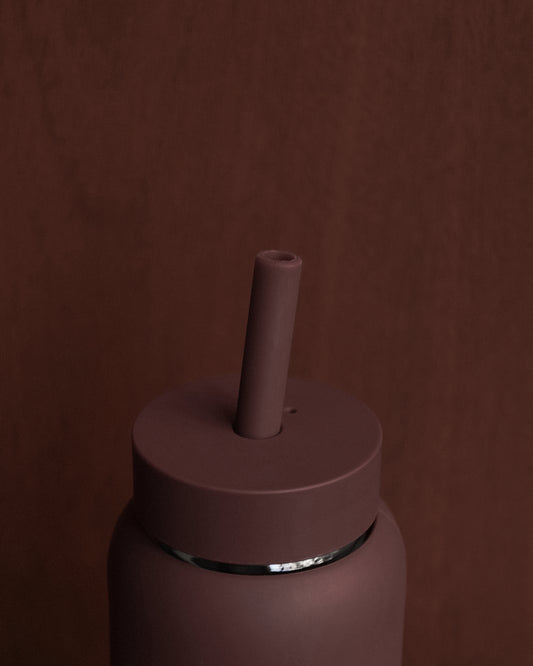 Smiley Coffee Water Bottle Straw Cap